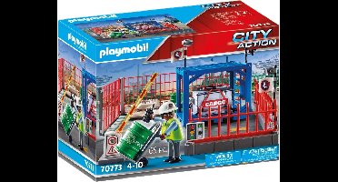 PLAYMOBIL City Action Cargo Goederenmagazijn - 70773