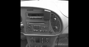 Brodit ProClip houder geschikt voor Saab 9-3 1998-2002 Center mount