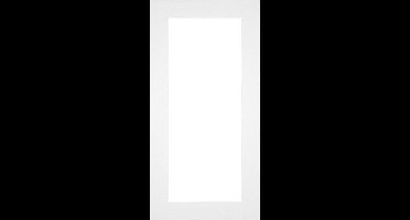 Passe-Partout Fotomaat 10x30 cm - Lijstmaat 20x40 cm - Wit - Museumkarton - Fotolijst niet inbegrepen