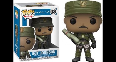Funko Pop! Halo #08 Sgt Johnson (Halo) Funko Pop!