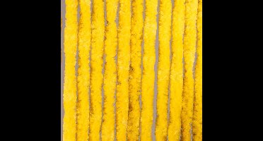 Luxe Kattenstaart Vliegengordijn - 90 x 220cm - Fel Geel