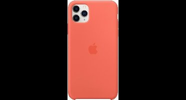 Apple Siliconenhoesje voor iPhone 11 Pro Max - Clementine Orange