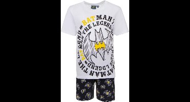 Batman - Shortama - Wit - 4 jaar -  Maat 104