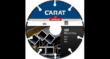 Carat zaagblad CGM metaal premium 230mm, alternatief voor de klassieke doorslijpschijf met hoger rendement