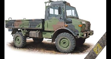 ACE Modelbouwpakket Militaire voertuigen - 72450 Unimog U1300L Military 2ton Truck (4x4) Plastic - 1:72 - Modelbouw