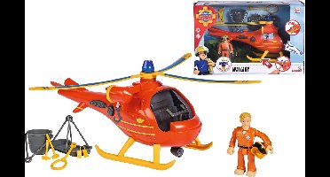 Brandweerman Sam Helikopter Wallaby inclusief figuur