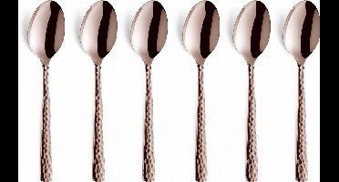 Amefa - Felicity - Rose Champagne - 6 theelepels - 6 koffielepels - Vaatwasmachinebestendig