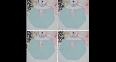 Gading ondergoed 4 PACK dames onderbroeken onderbroek -Blauw-M