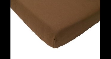 Hoeslakens Jersey Twice as Nice bruin-160/180 x 200 cm