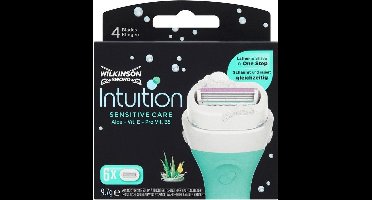 Wilkinson Intuition 2-in-1 Sensitive Care Voordeelverpakking - navulmesjes 6 stuks