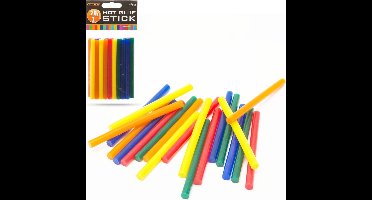 Handy - Lijmpistool Vullingen Gekleurd - Lijmpatronen 7MM Rond - 100MM Lang - Lijm Patronen voor Lijmpistool O.A. Handy Lijmpistool - BPK