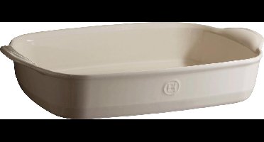 Emile Henry Schaal rechthoekig E-box - 420x270mm - Argile