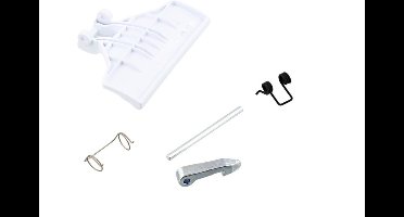 AEG Deurgreep-set Set compleet -wit- EWS1061, KWF60200, ZWH6125 4055186631