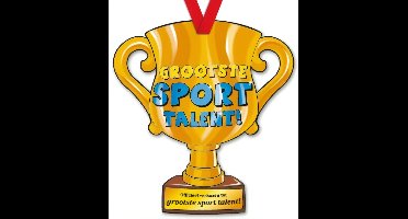 Trofee met lint - Trophy - Sporttalent