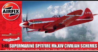 Airfix Modelbouwpakket Militaire voertuigen - 05139 Supermarine Spitfire MKXIV R SC Plastic - 1:48 - Modelbouw