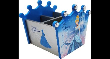 Disney Princess Houten Opberg Kistje - Cinderella - Kinderkamer Meisjes