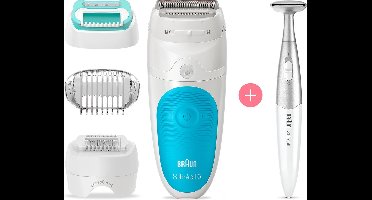 Braun Silk-épil 5 5-810  - Epilator - Wit/Turquoise