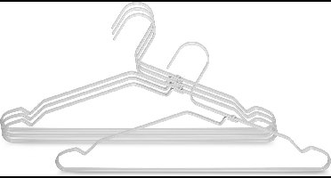 Brabantia Kledinghangers - 4 stuks - Zilver