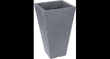 Nampook Bloempot Capri 27 X 45 Cm Kunststof Grijs