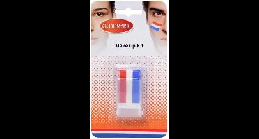 Schminkstick rood wit blauw vlag (2,9g)