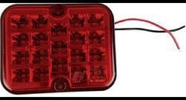 Berger & Schröter Mistlamp Open kabeleinden Mistachterlicht Achter 12 V Rood