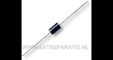 Texas Instruments 1N4002 Diode - gelijkrichter 100V 1A - 5 stuks
