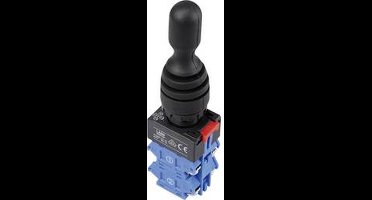 TRU COMPONENTS LAS0-K-40C41 Joystick 250 V/AC Rechte hendel Schroeven IP67 1 stuk(s)