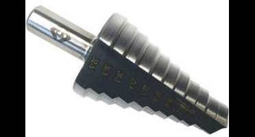 C.K T3012 HSS Getrapte boor 12.5 - 32.5 mm Gezamenlijke lengte 80 mm 3 vlakken schacht 1 stuk(s)