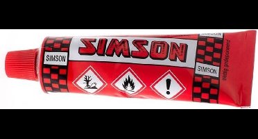 Simson Knijptube Solutie Bandenplak 30 Ml Rood