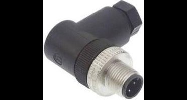 Hirschmann 933 165-100-1 Sensor/actuator connector, niet geassembleerd M12 Aantal polen (sensoren): 4 Stekker, haaks 1