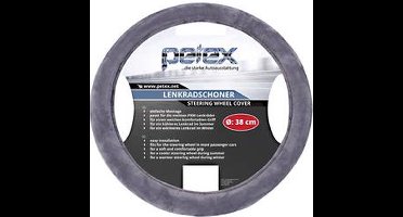 Petex Design 1108 Stuurwielhoes Zilver 36 - 38 cm