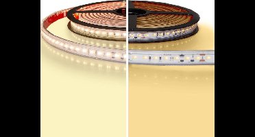 5 meter led strip IP65 24V - dim to warm - 224 leds p/m