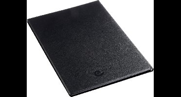 A5 showmap met 20 tassen - Zwart - waterdicht - Rillstab