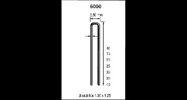 Dutack Nieten 6000  20mm