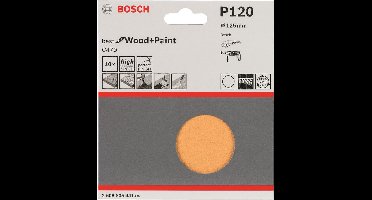Bosch - 10-delige schuurbladset 125 mm - 120