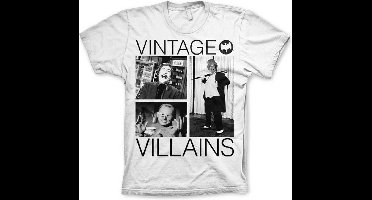DC Comics Batman Heren Tshirt -L- Vintage Villains Wit