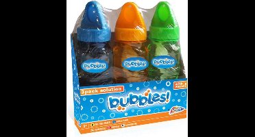 Bellenblaas 3 stuks | 3x 118ML | buitenspelen - buitenspeelgoed - Grafix