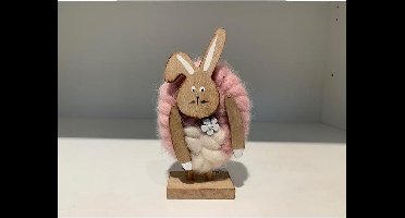 Konijn Cartrice S in roze