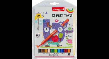 Bruynzeel Kids 12 viltstiften