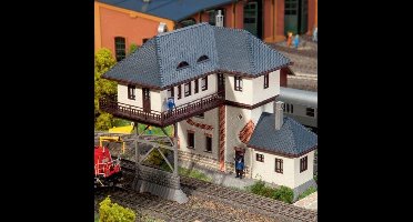 Faller - Bridge signal box - FA120108 - modelbouwsets, hobbybouwspeelgoed voor kinderen, modelverf en accessoires