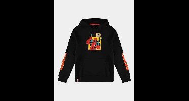 Marvel Deadpool Hoodie/trui -2XL- Crazy Bad Things Zwart
