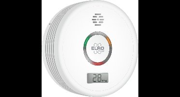 ELRO PRO PK4910 Design Koolmonoxidemelder met 10 jaar batterij - Automatische zelftest - Display - CO melder voldoet aan Europese Norm EN50291