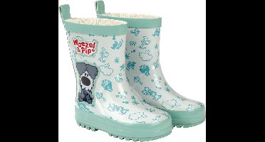 Woezel & Pip regenlaarzen kinderen groen - maat 26/27 Bambolino Toys