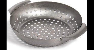 Gusta - Barbecue Grillmand - RVS - ø27,5x5cm