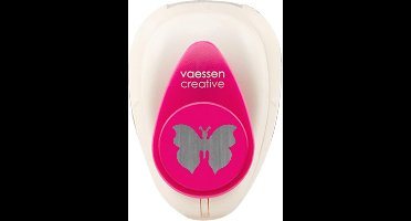 Vaessen Creative Pons - Figuurpons - Vlinder - 1,2 x 1,6 cm