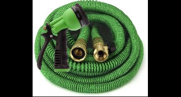 Tuinslang flexibel 7,5 meter - Sproeier voor tuin
