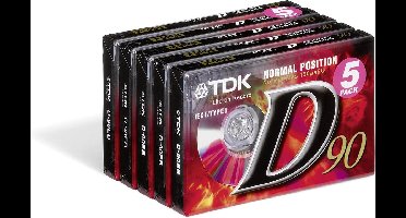TDK D-90 (5 PACK)