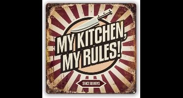 Zep Wall Art My Kitchen LL695 30x30 cm