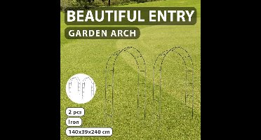 vidaXL-Tuinbogen-2-st