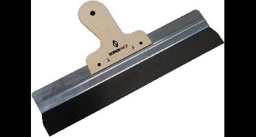 Spackmes - Super Prof - aluminium 570 mm RVS met houten greep